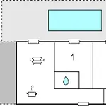 2 Bedroom In Ferienhaus *